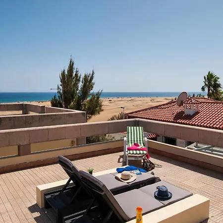 Vista Dunas Maspalomas Casa By Villagrancanaria * بلايا ديل إنغلز